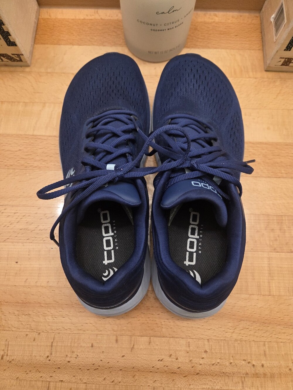 Topo Athletic Phantom 3 Road Running Shoe Purple/Lilac (Navy) Women's Size 11 - Picture 5 of 11
